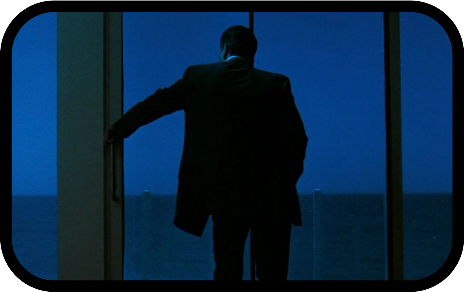 Photo du film Heat de Michael Mann avec Robert De Niro de dos